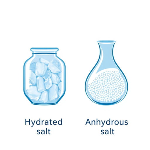 Example Of Hydrated Salt And Anhydrous Salt