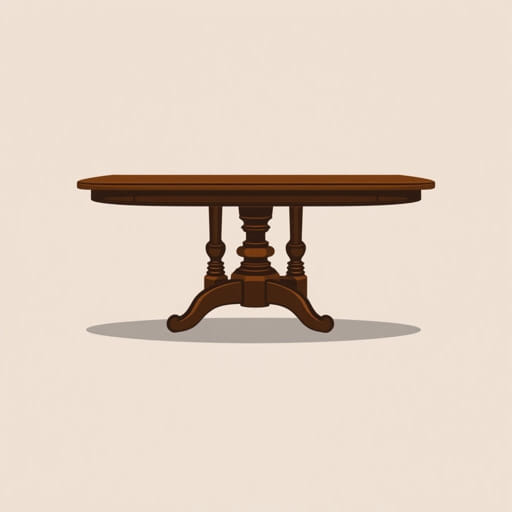 Antique Jacobean Dining Table