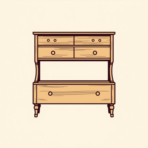 Antique Scrubbed Pine Furniture