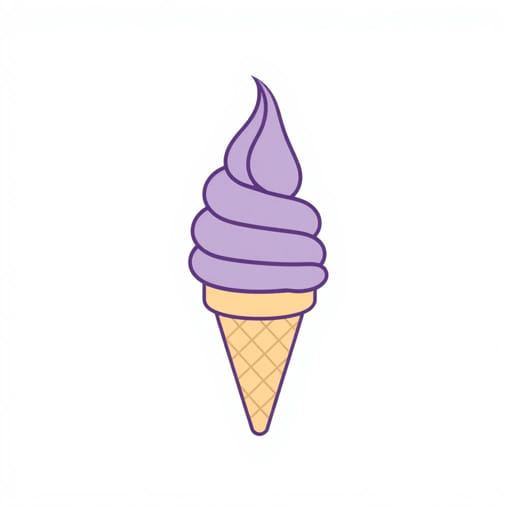 Ube S'Mores Ice Cream
