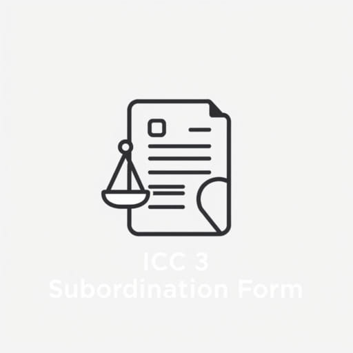 Ucc 3 Subordination Form