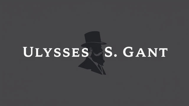 Ulysses S Grant Memoir