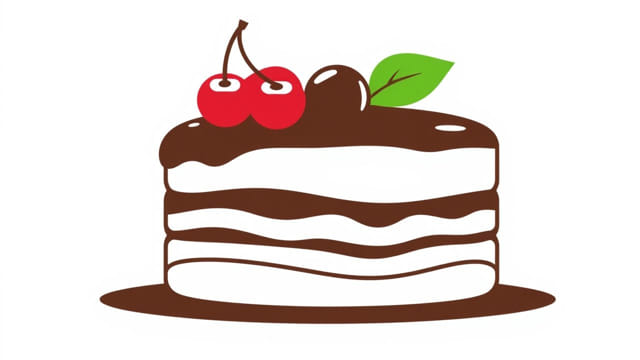 Veganer Schoko Kirsch Kuchen