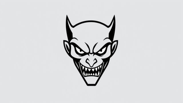 Villainous Visage Crossword Clue