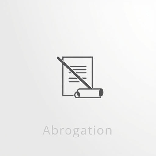 What Does 'Abrogation' Mean