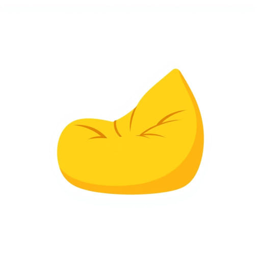 Yellow Bean Bag Chair