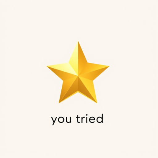 You Tried Gold Star