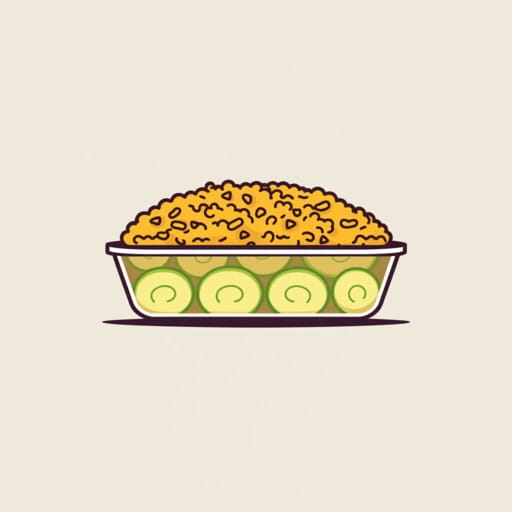 Zucchini Casserole With Stuffing