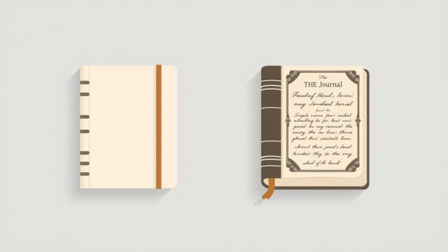 Journal Vs Commonplace Book