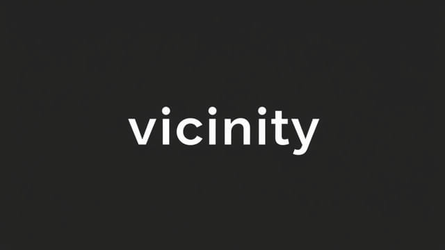 Kannada Meaning of Vicinity