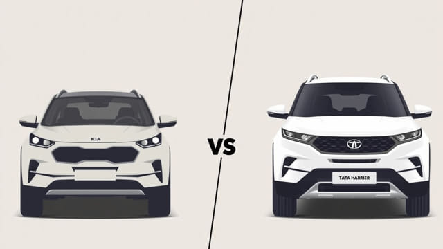 Kia Seltos vs Tata Harrier