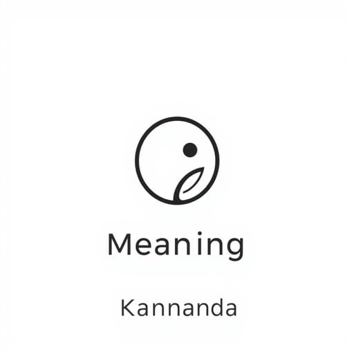Lettered Meaning in Kannada