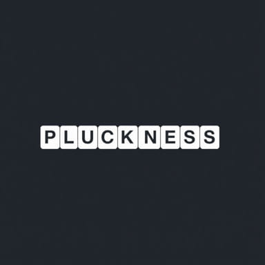 Pluckiness Crossword Clue 6 Letters