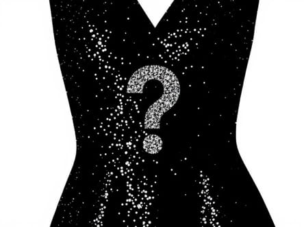 Quiz Black Glitter Dress