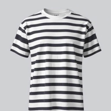 Striped Boxy T Shirt