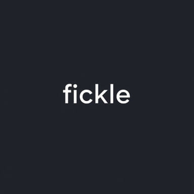 Use The Word Fickle In A Sentence