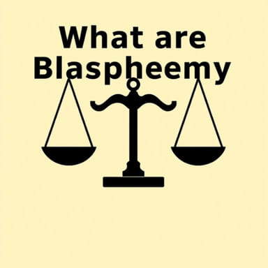 What Are Blasphemy Laws