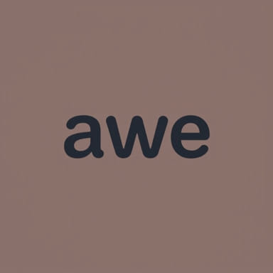 What Does Awe Mean In English