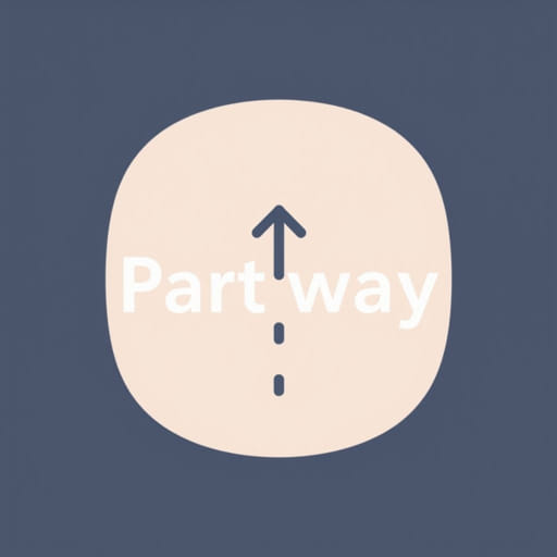what is the meaning of partway