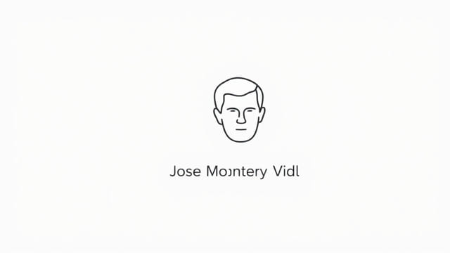who is jose montero y vidal