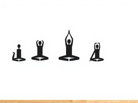 Yoga Poses From Tabletop