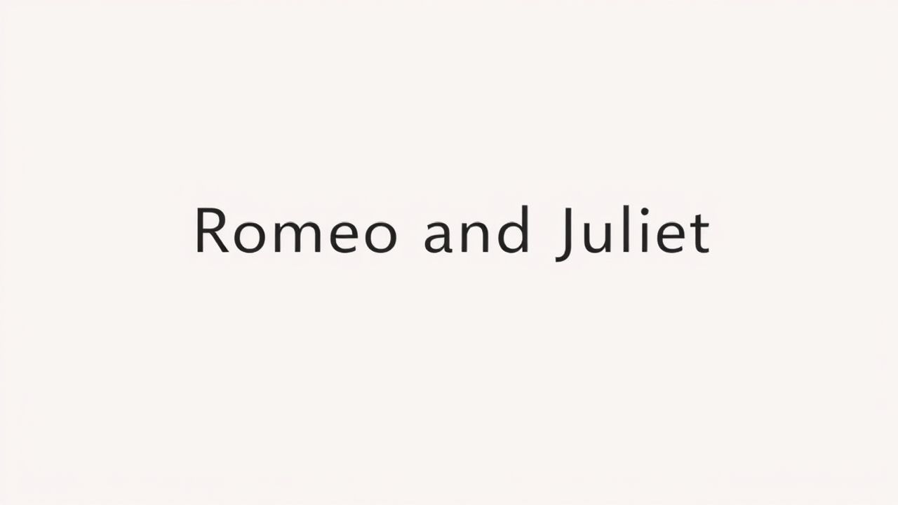Colloquialism In Romeo And Juliet