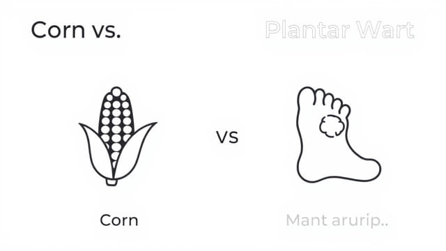 Corn Vs Plantar Wart