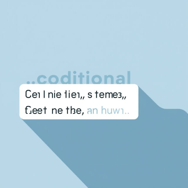 Examples Of Conditional Sentences