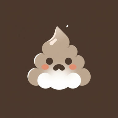 Fluffy Poop With Ragged Edges