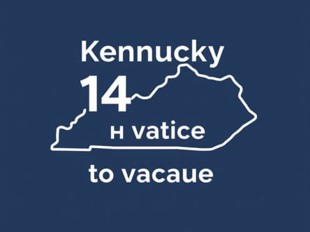 Kentucky 14 Day Notice To Vacate