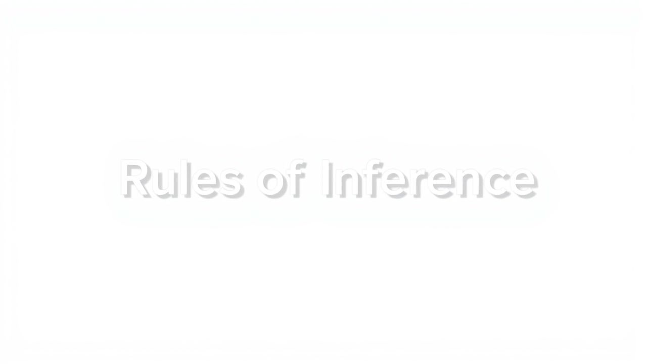 Rules Of Inference Examples