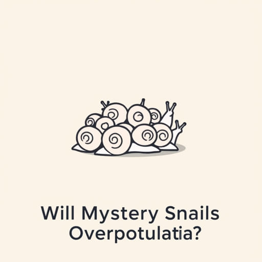 Will Mystery Snails Overpopulate