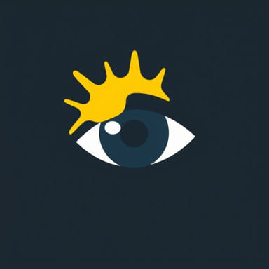 Yellow Blister On Eyeball