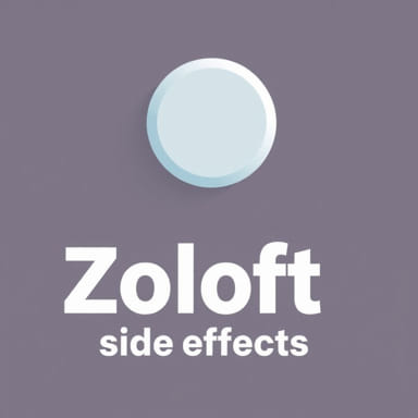 Zoloft Possible Side Effects