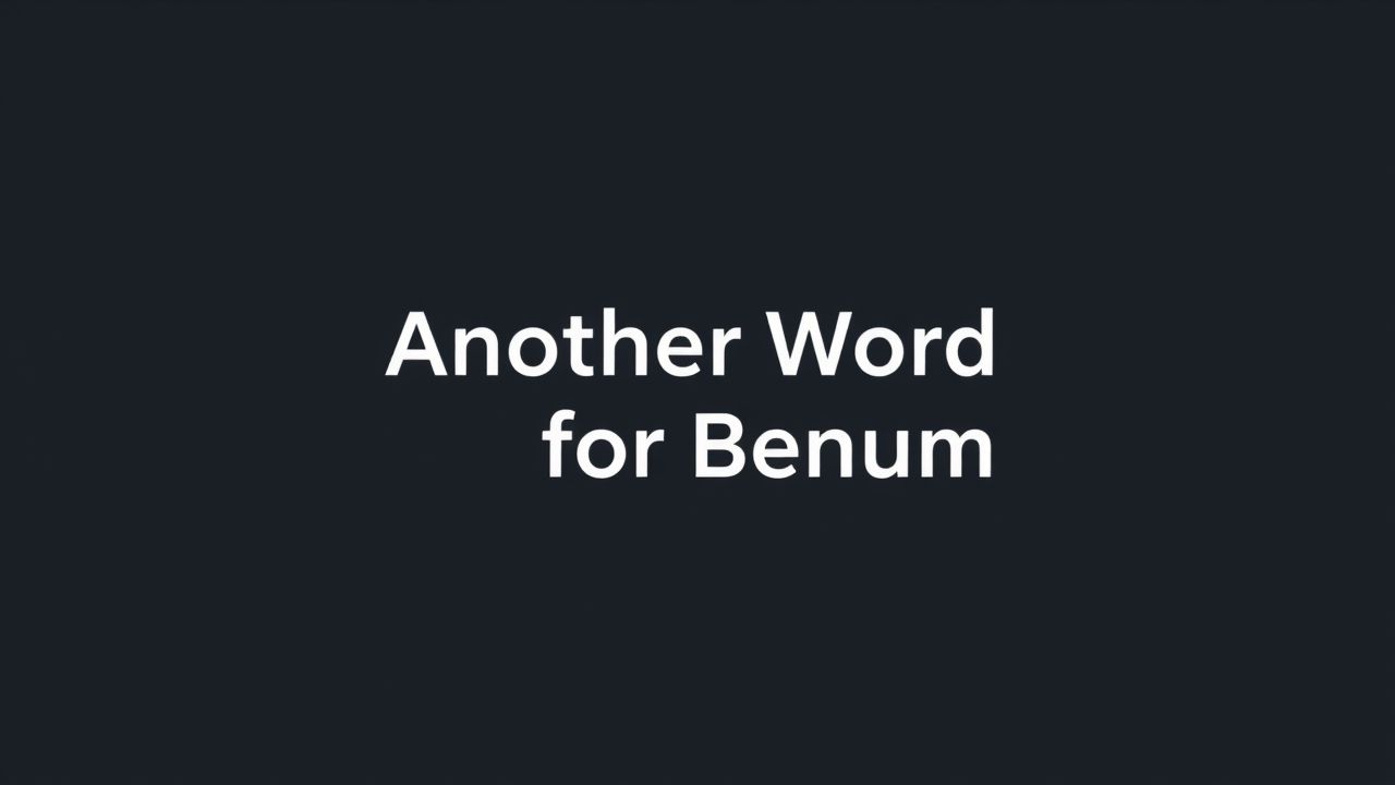 Another Word For Benumb