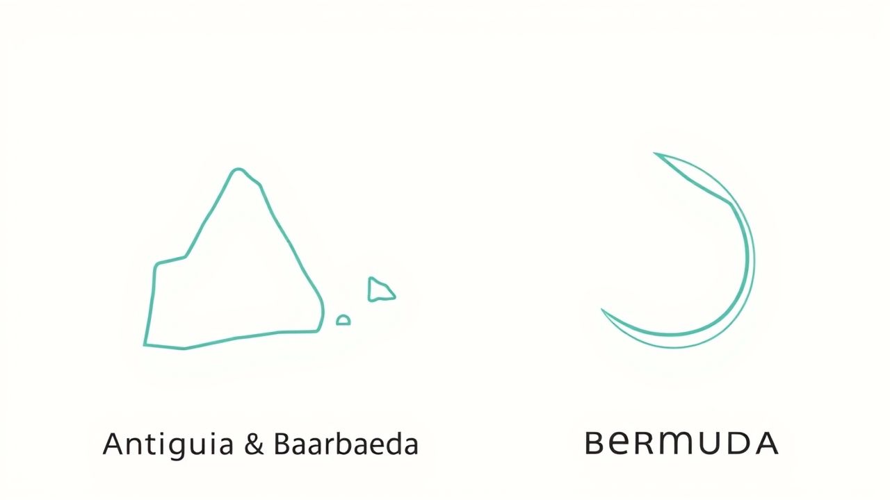 Antigua E Barbuda And Bermuda
