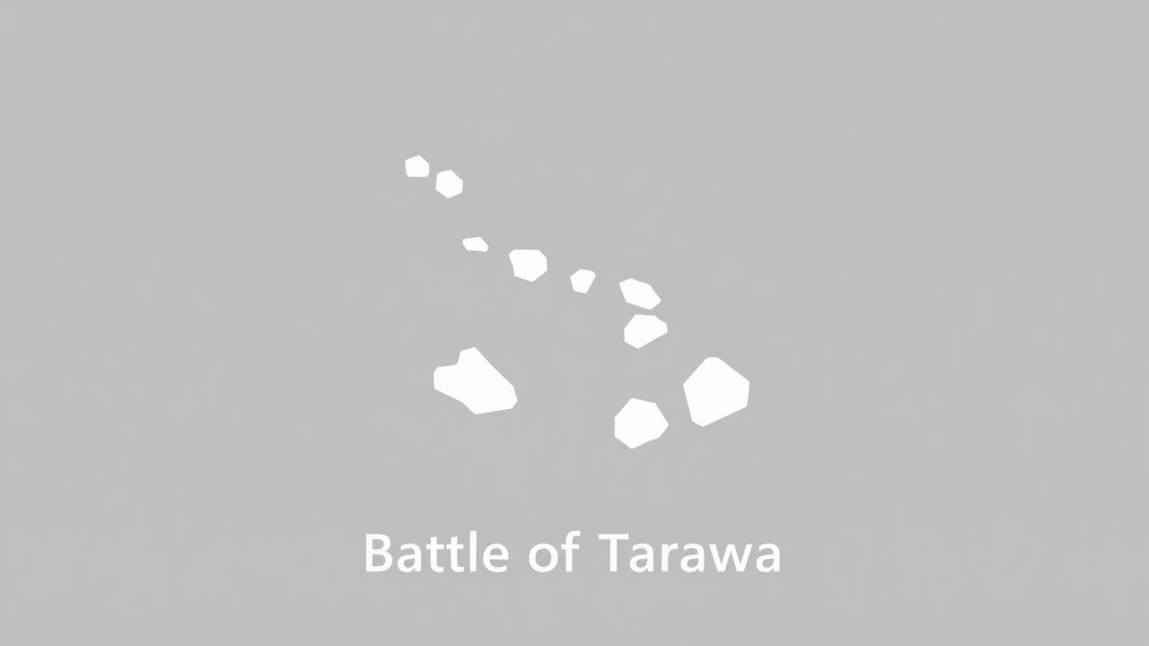 Battle Of Tarawa Map