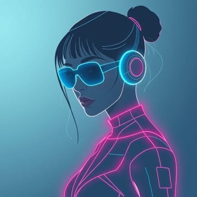 Blade Runner Hologram Girl