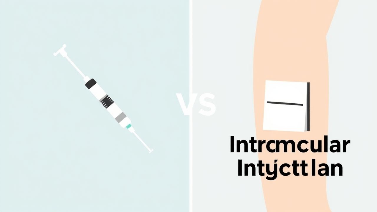 Difference Between Intravenous And Intramuscular Injection