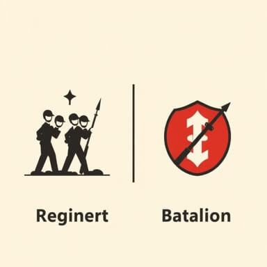 Difference Between Regiment And Battalion