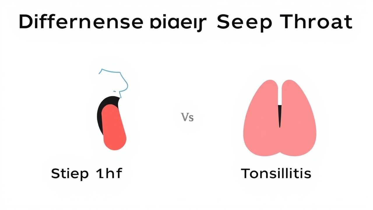 Difference Between Strep Throat And Tonsillitis
