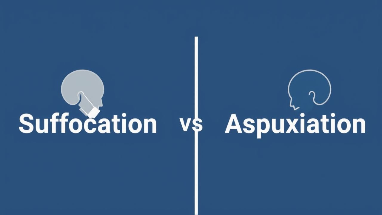 Difference Between Suffocation And Asphyxiation