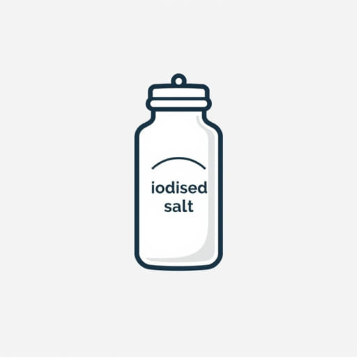 Iodized Common Salt Is A