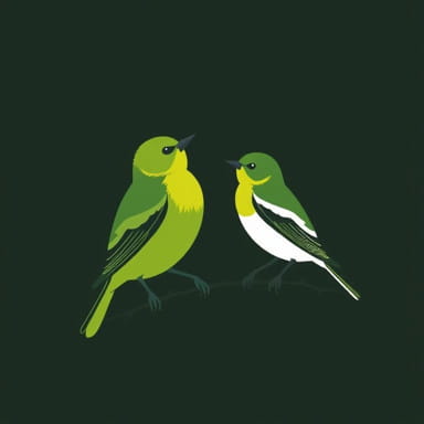 Karaoke Green Finch And Linnet Bird