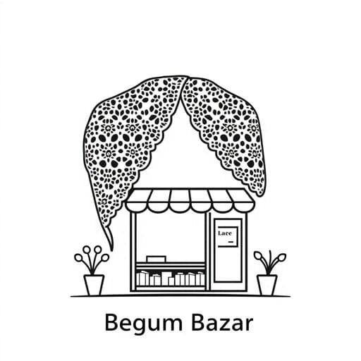 Lace Shop In Begum Bazar