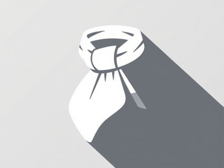 Narrow Cravat Bandage Folding Steps