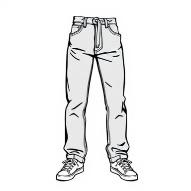 Pre Sagged Jeans Balenciaga