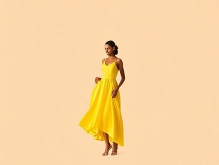 Quenlin Blackwell In Yellow Sundress