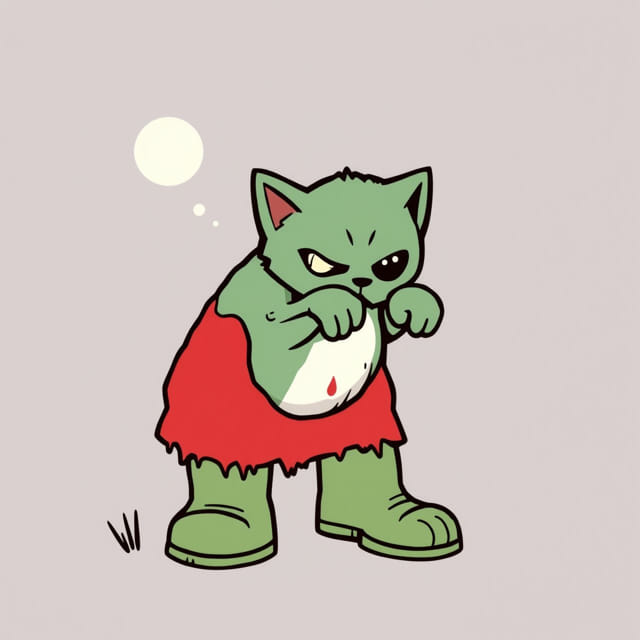 Zombie Puss In Boots