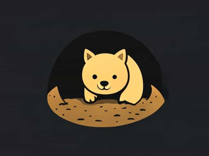 Animal Lives In Burrow